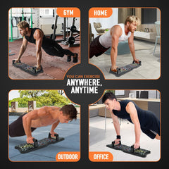 MG Push Up Board for Men & Women with 2 BONUS Accessories